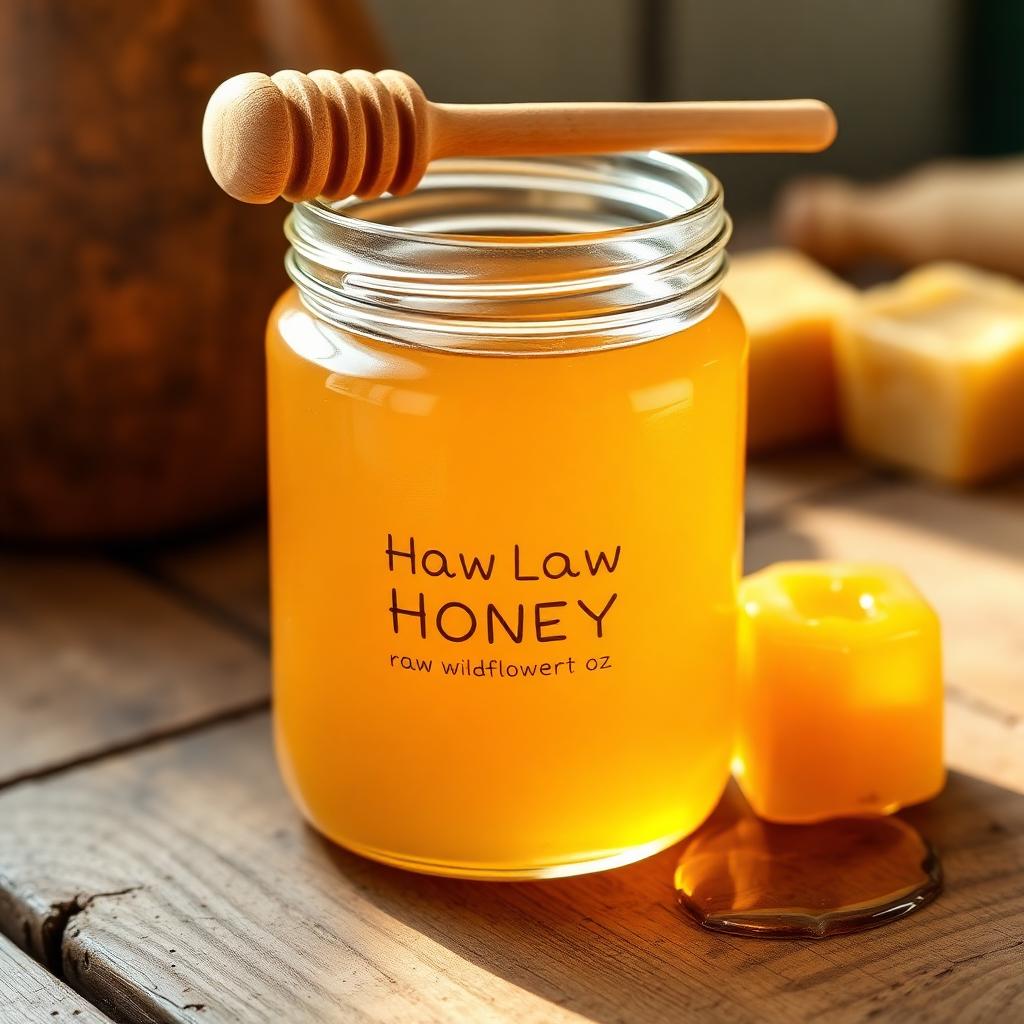 Raw Wildflower Honey