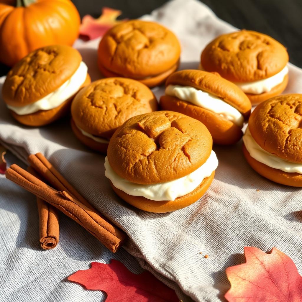 Pumpkin Whoopie Pies (6-pack)